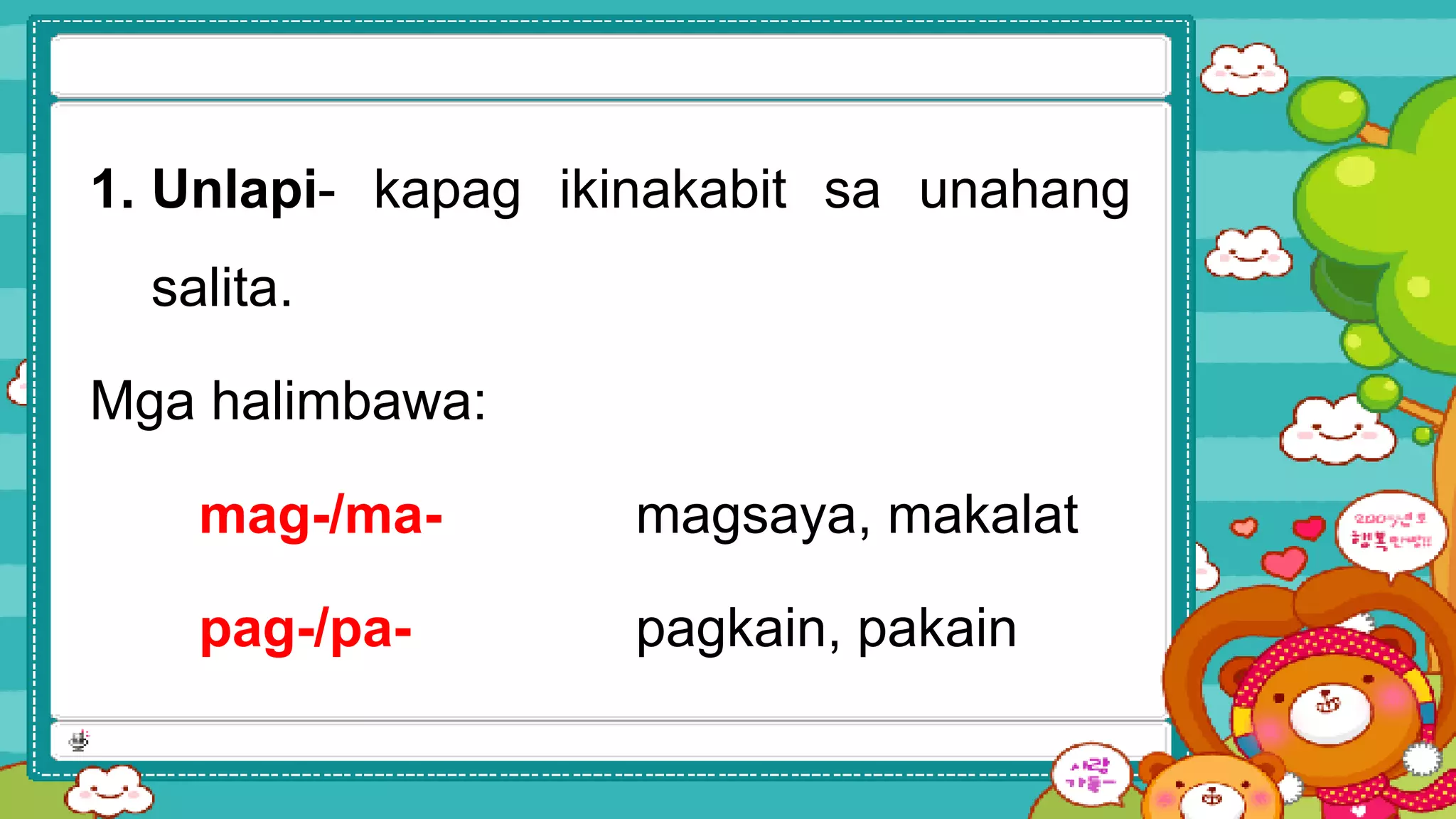 Salitang-Ugat at Panlapi | PPTX