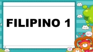FILIPINO 1
 