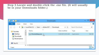 INSTALLING SOFTWARE | PPTX
