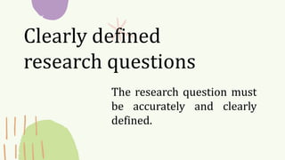 Definition, Nature and Characteristics of Quantitative Researchpptx | PPTX