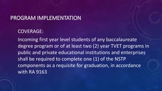 NATIONAL SERVICE TRAINING PROGRAM 1 LEGAL BASIS.pptx