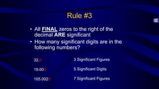 Significant figures, Rounding off Numbers and Scientific Notation | PDF
