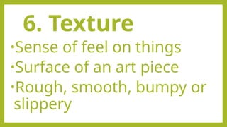 Textured Feeling lesson 1.contemporary philippine arts. pptx | PPTX