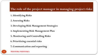 1. Introduction to Project Risk management | PPTX