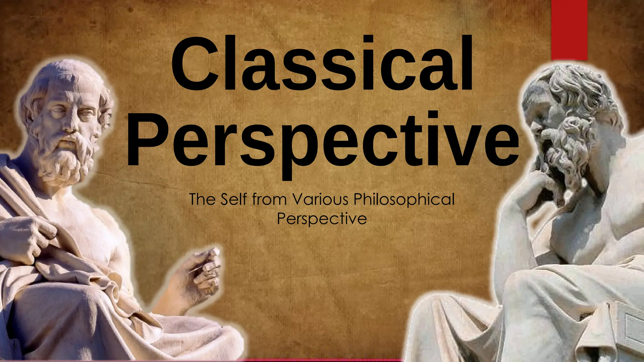 The Self from Various Philosophical
Perspective
 