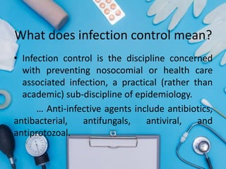 Lesson 1.1_ Implementing and Monitoring Infection Control Policies and ...