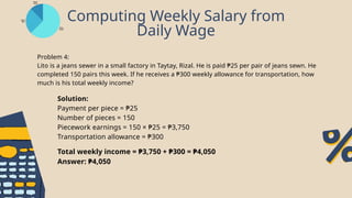 Comprehensive Guide to Computing Salary, Wage, and Commission in ...