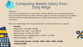 Comprehensive Guide to Computing Salary, Wage, and Commission in ...