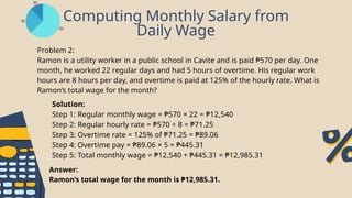 Comprehensive Guide to Computing Salary, Wage, and Commission in ...