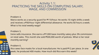 Comprehensive Guide to Computing Salary, Wage, and Commission in ...