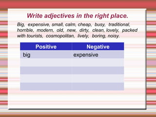 Lesson 1-2 Landmarks.ppt presentation for teens | PPT