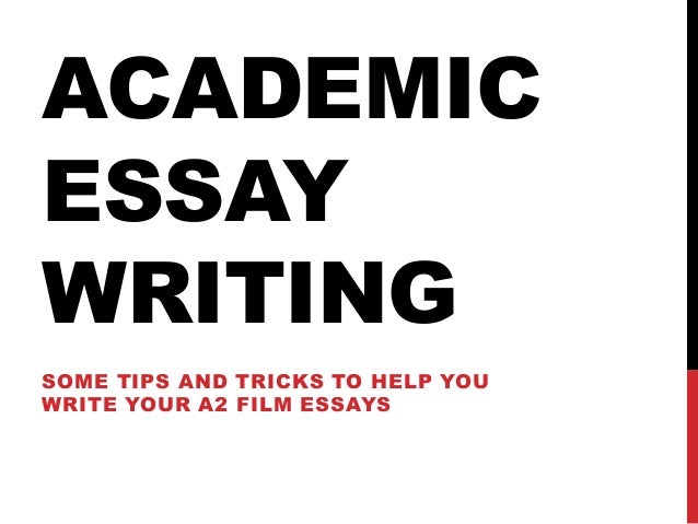 Academic writing assistance