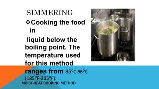 Lesson 1 Basic Cooking Methods and Food Preparation Techniques | PPTX