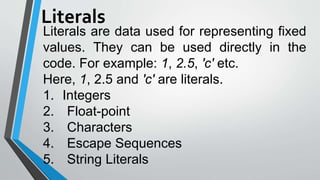LESSON1-C_programming (1).GRADE 8 LESSONpptx | PPTX
