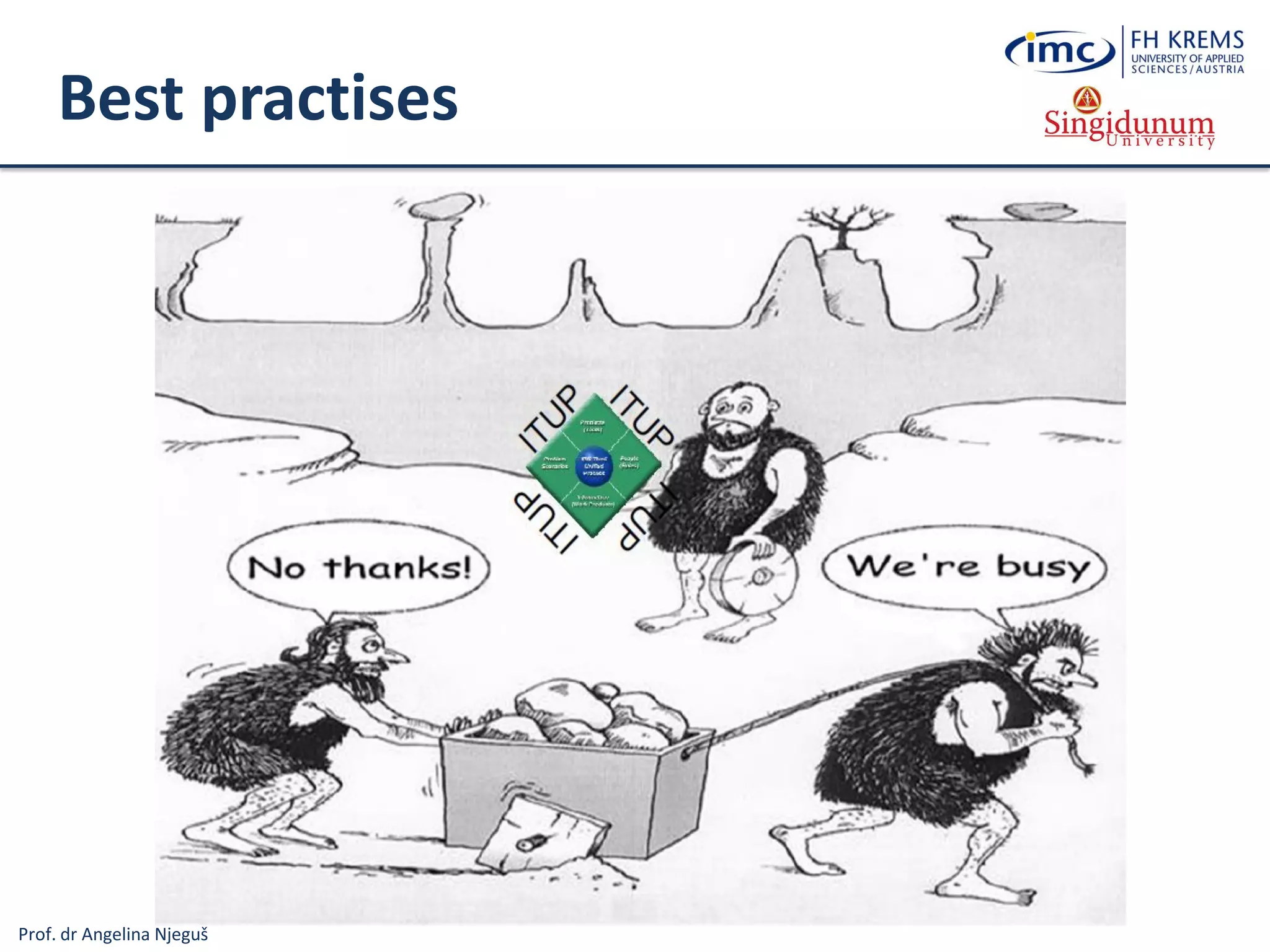 Prof. dr Angelina Njeguš
Best practises
 