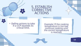 lesson 1 - HAZARD ANALYSIS AND CRITICAL CONTROL POINTS IN FOOD ...