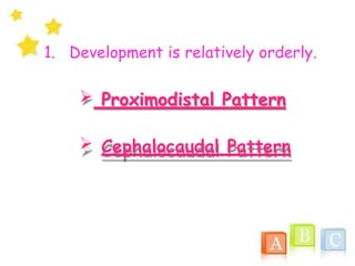 Own Words Orderly Development Pattern lesson 1 - human development, meaning , concepts & approaches.pptx