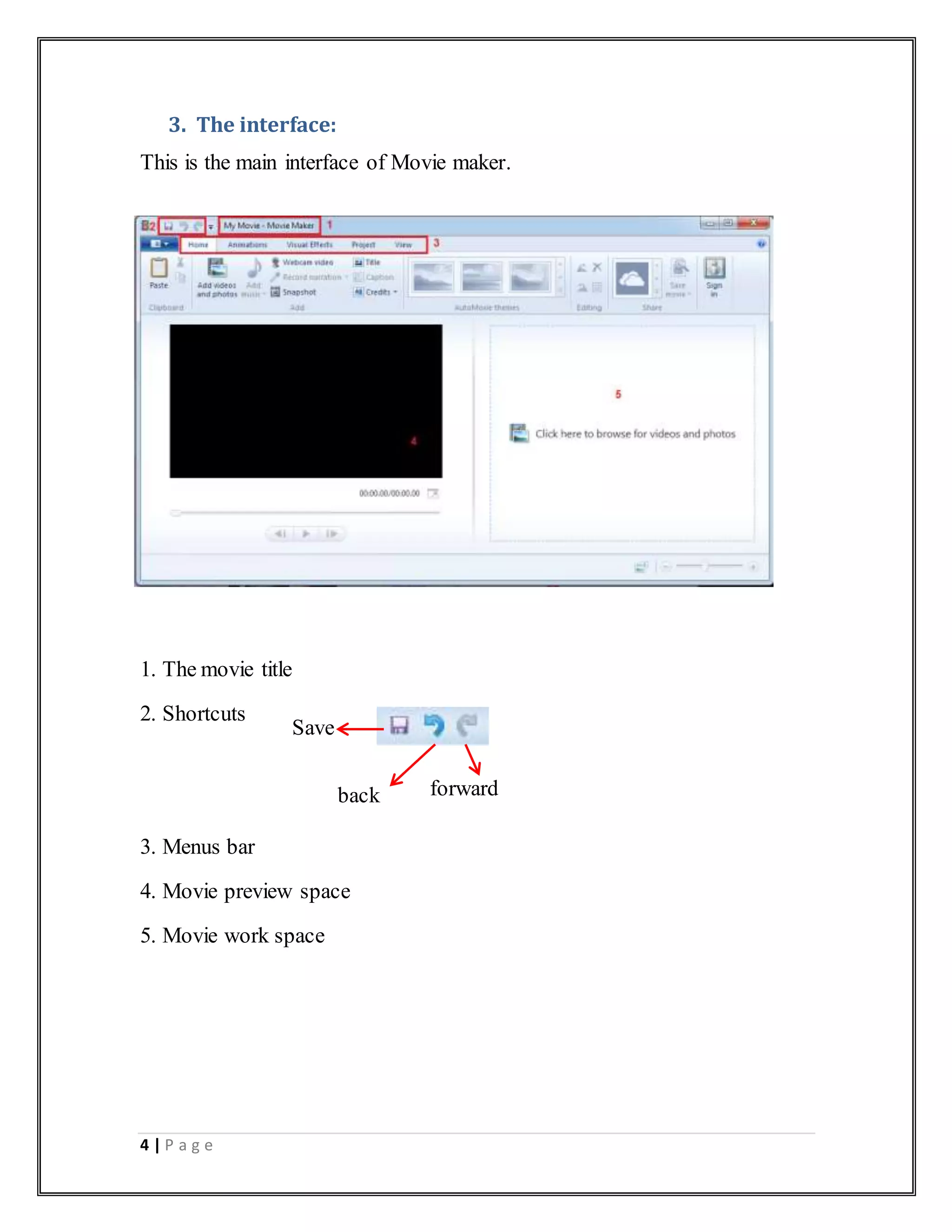Introduction to Movie Maker | DOCX