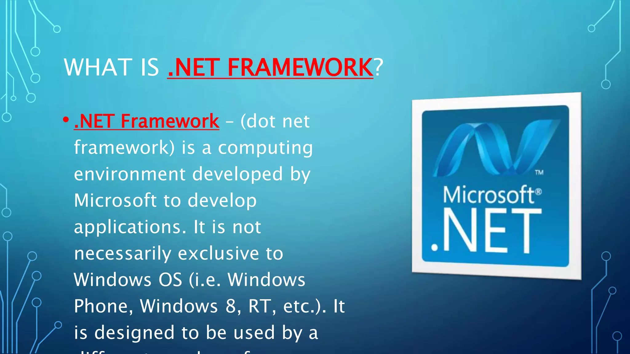 Lesson 2: Introduction to C# | PPT