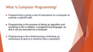 Lesson 1 - Introduction to Computer Programming.pptx