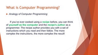 Lesson 1 - Introduction to Computer Programming.pptx
