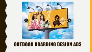 Outdoor Hoding Design Simpal Lesson 1 introduction to creative design | PPTX