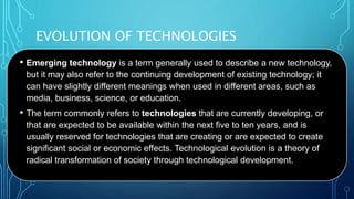 Lesson 1 - Introduction to Emerging Technologies.pptx | Computing ...