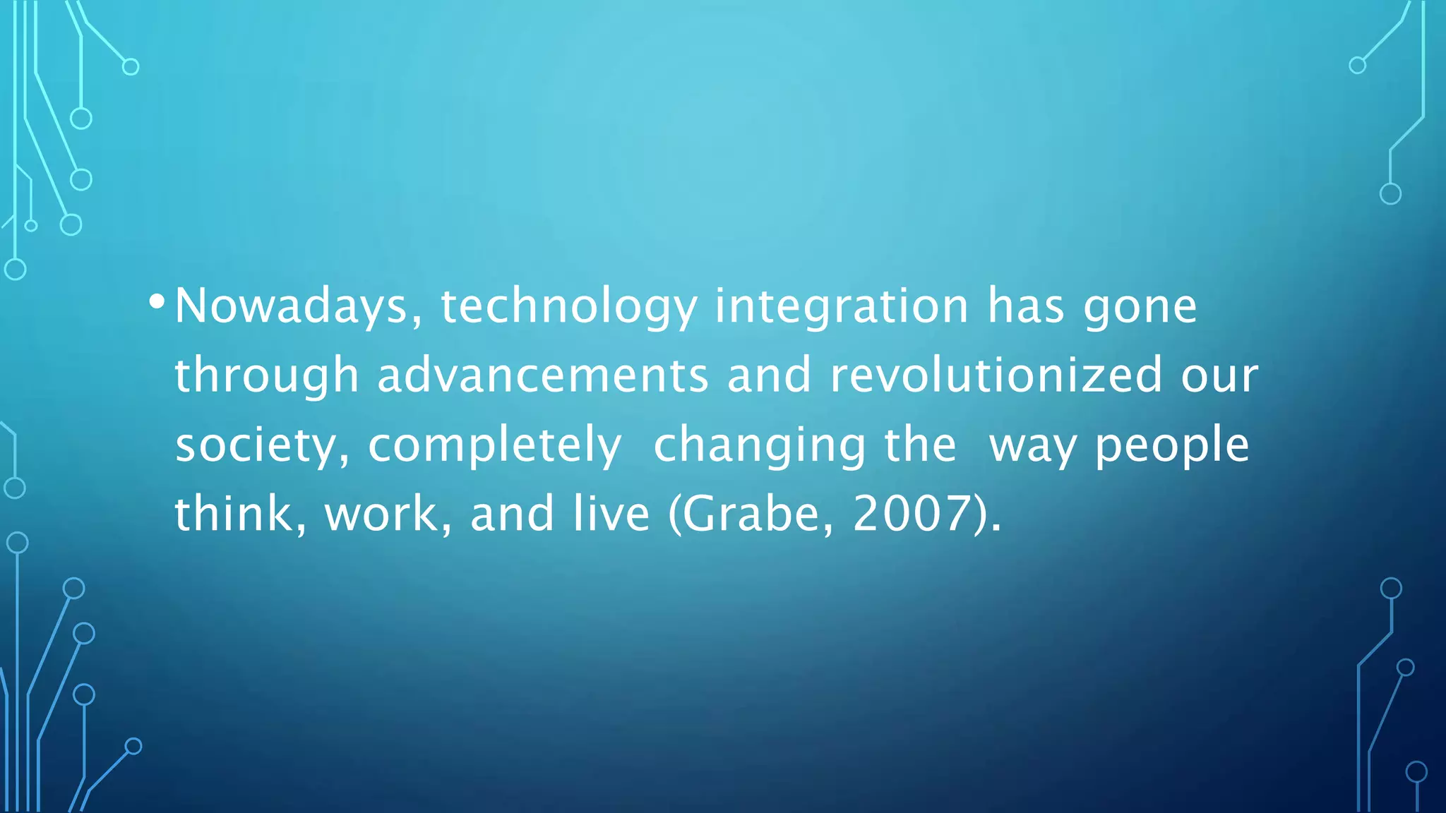 Lesson 1 - Introduction to Technology for Teaching and Learning.pptx ...