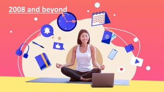 EVOLUTION OF TECHNOLOGY FOR INSTRUCTION
computer – assisted
instruction on personal
computers reached its
peak of popularity.
Gain attention -- technology’s visual and interactive qualities can easily motivate and
direct students’ attention toward learning tasks. o Support manual operations during
high – level learning – students are more motivated to learn complex skills when
technology tools help them do the low – level skills involved o Illustrate real world
relevance through highly visual presentations – students are more likely to learn skills
that have clear real – life applications to their future work. o Engage through production
work – students who learn by creating their own products with technologies such as
word processing, multimedia, hypermedia and other technology products report higher
engagement in learning and a greater sense of pride in their achievements. o Collaborate
students with audience for their communication – students get to be more motivated to
write and do their best production work when they publish it on the Web, since others
outside the classroom will see their work. o Supply self – paced learning for capable
students – students who can learn on their own with software tutorials and / or distance
educational materials can be directed to take topics ahead of others. o Allow access to
learning opportunities – students with disabilities depend on technology to compensate
for vision, hearing, or manual dexterity they need to read, interact in class, and do
products to show what they have learned. o Provide faster access to information –
integrated learning systems can help teachers quickly assess and track students’
progress, also, collection of submitted data online can be gathered easily.
2008 and beyond
 
