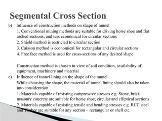 Lesson 1- Introduction tunnel engg for knowing the methods in ...