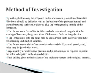 Lesson 1- Introduction tunnel engg for knowing the methods in ...