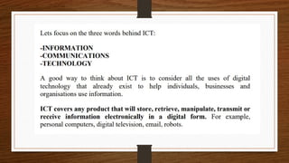 Lesson 1 - Intro to ICT Presentation.pptx