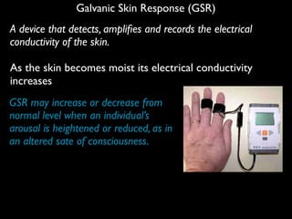 Gsr Device Lesson 1 methods for studying consciousness | PDF