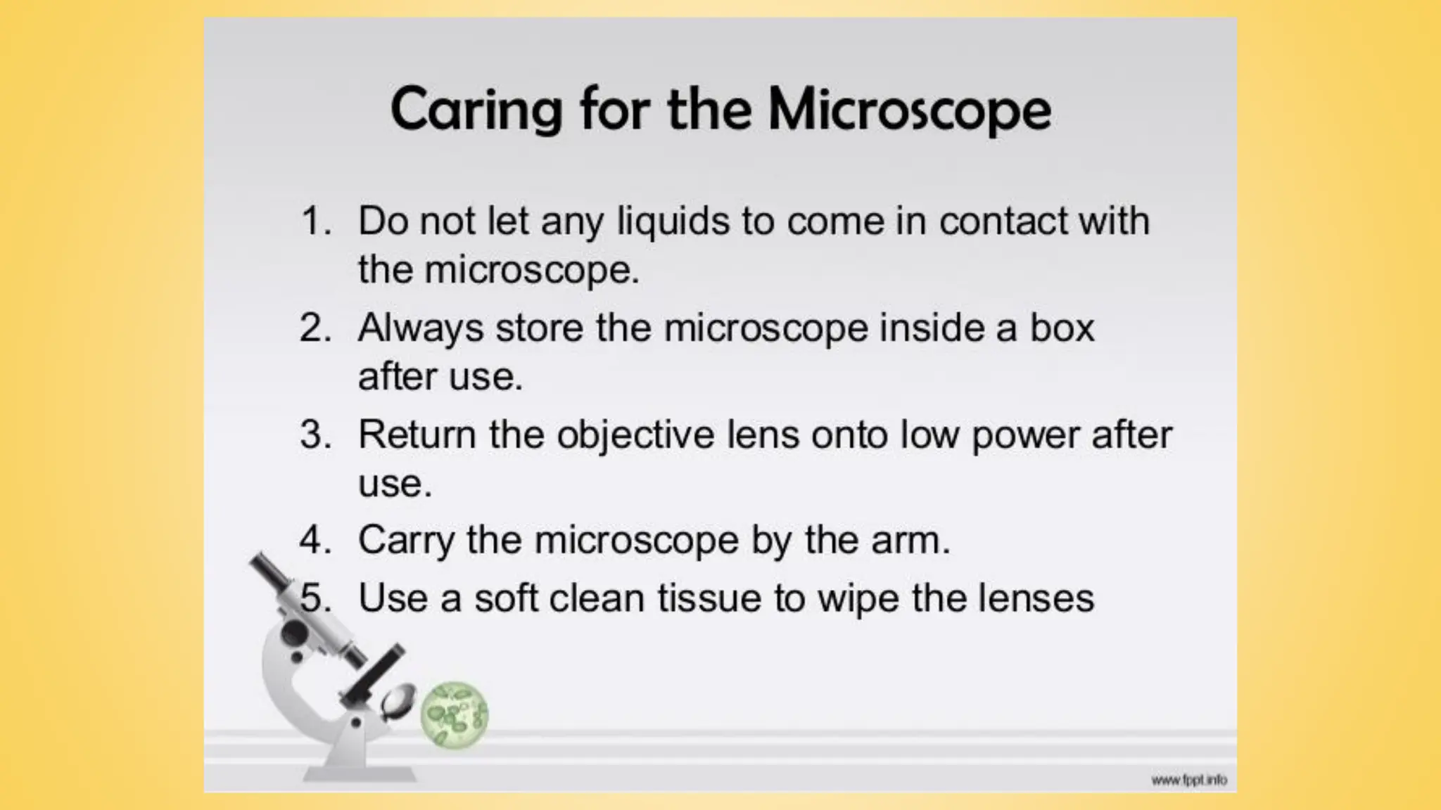 Grade 7 - Lesson 1 - Microscope and Its Functions