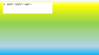 Lesson 1   multiplying exponents - assignment