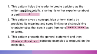 LESSON 1- Patterns of Development in Writing Across Disciplines.pptx