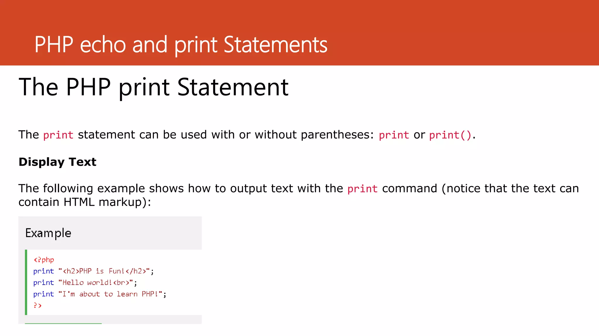 Lesson 1 php syntax | PPT