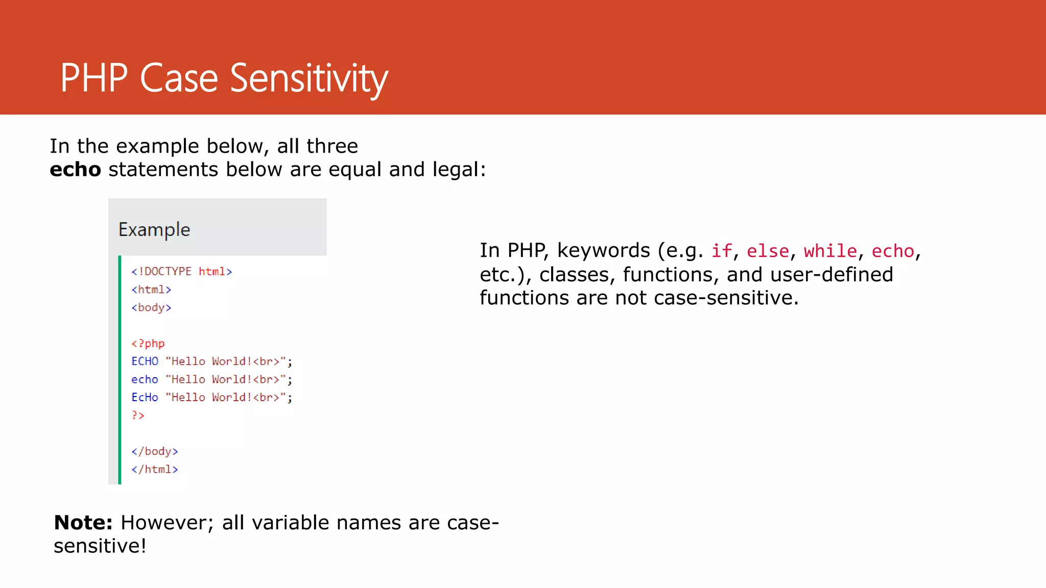 Lesson 1 php syntax | PPT