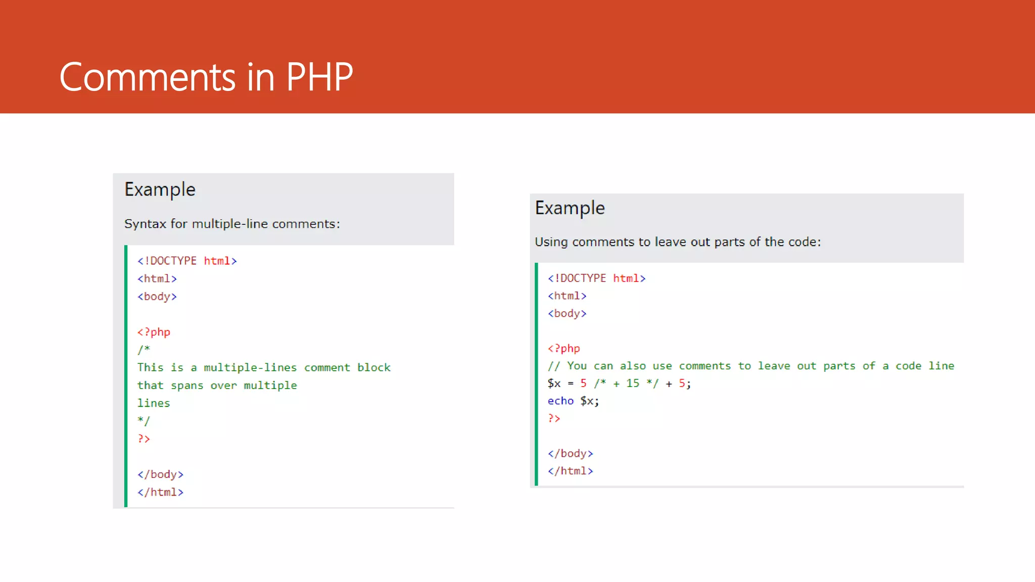 Lesson 1 php syntax | PPT