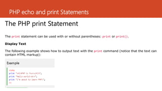 Lesson 1 php syntax | PPT