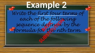 Lesson 1 is all about Introduction to Sequence | PPTX