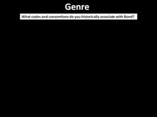 A2 Media Skyfall Lesson 1 Genre