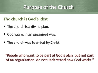 lesson1 - The church and its organisation.ppt
