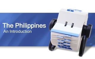 The Philippines An Introduction 