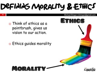 Lesson 1: Thinking about Ethics & Morality | PPTX