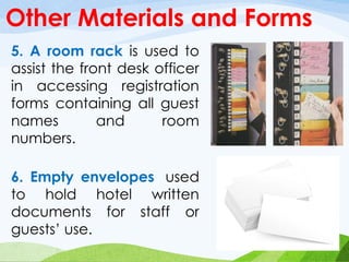 Lesson 1 - Tools and Equipment and Paraphernalia in Front Office.pptx