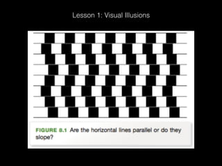 Lesson 1: Visual Illusions
 