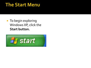 Lesson1 windows xp | PPTX