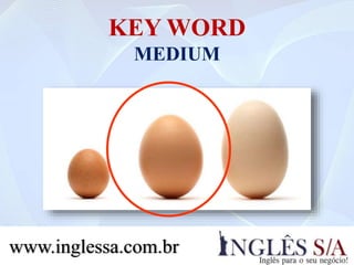 KEY WORD
LARGE
www.inglessa.com.br
 