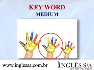 KEY WORD
SMALL
www.inglessa.com.br
 